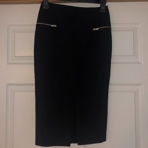 H&M Black Pencil Skirt, Size 4